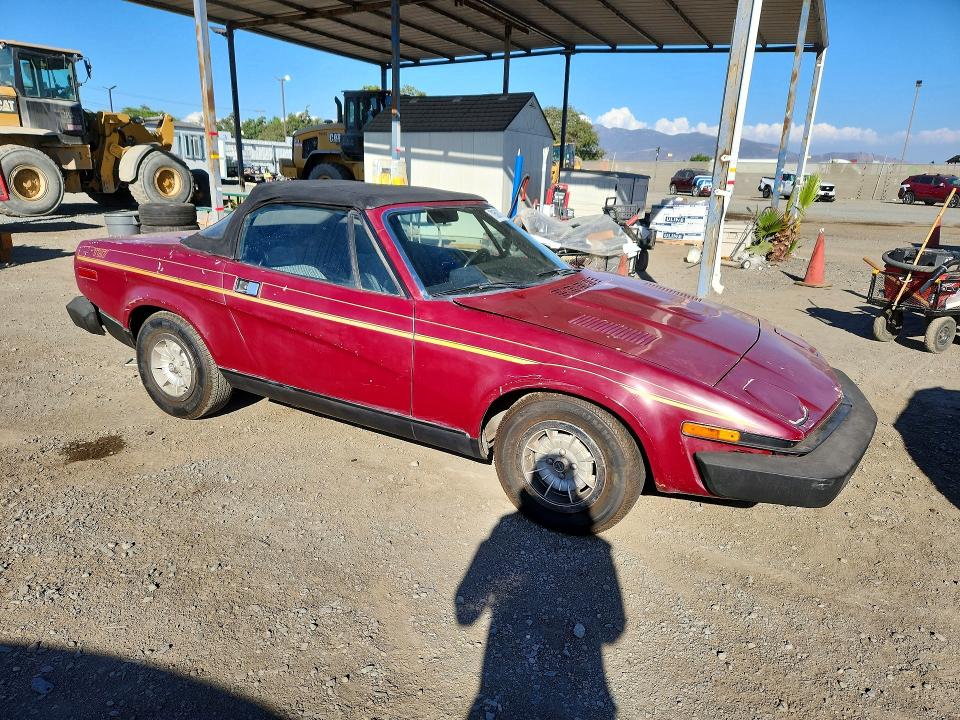 1980 TRIUMPH CAR CONVERTIBL