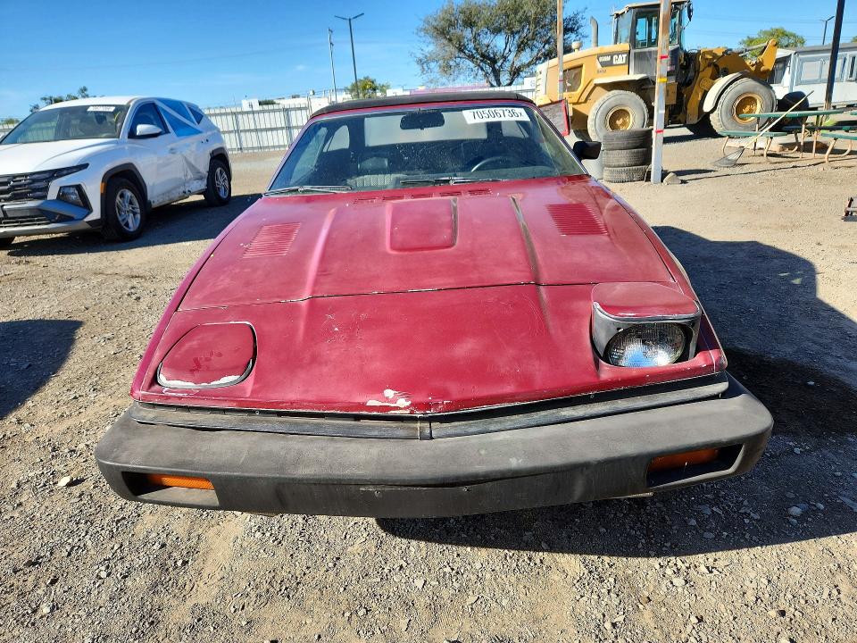 1980 TRIUMPH CAR CONVERTIBL
