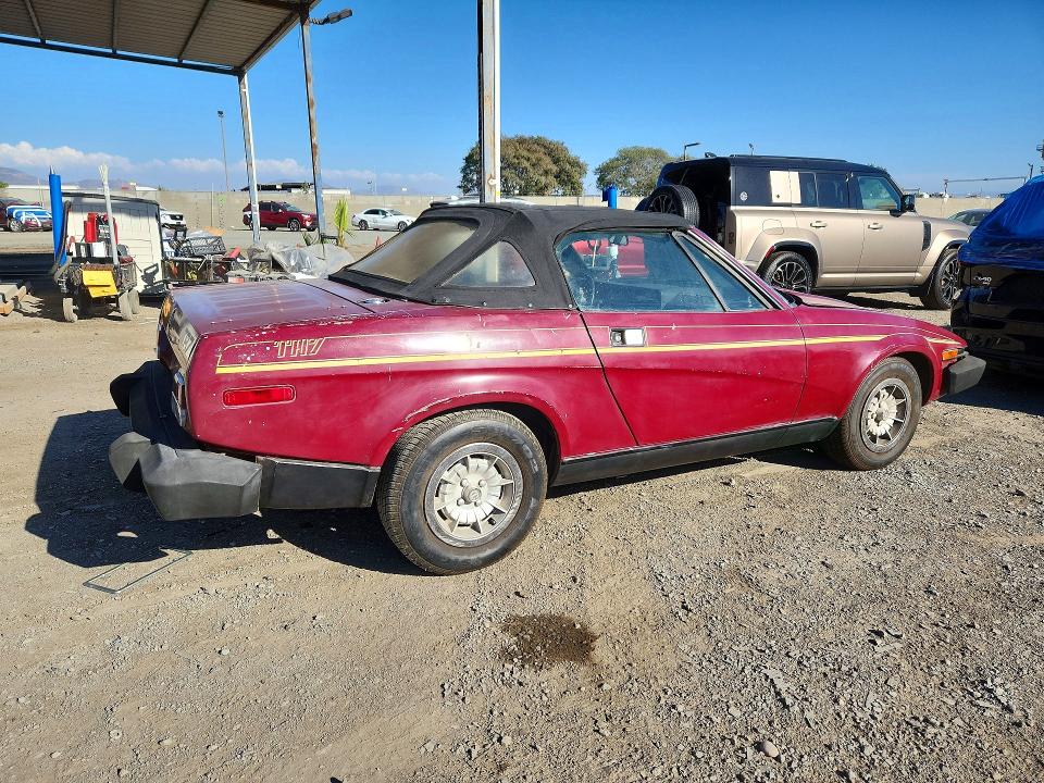1980 TRIUMPH CAR CONVERTIBL