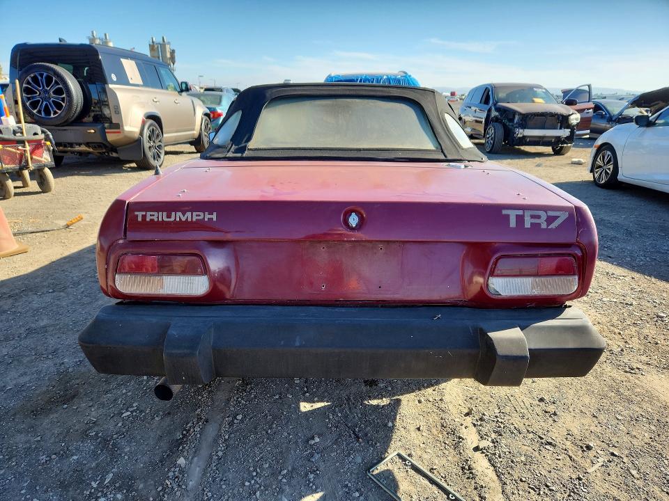 1980 TRIUMPH CAR CONVERTIBL