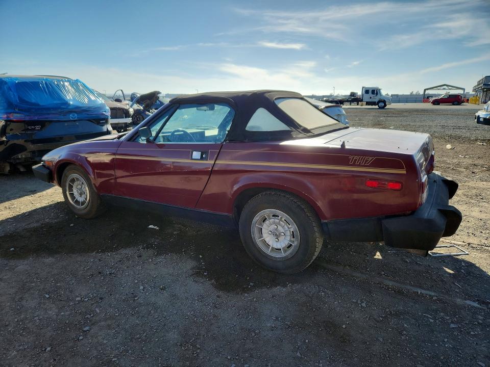 1980 TRIUMPH CAR CONVERTIBL